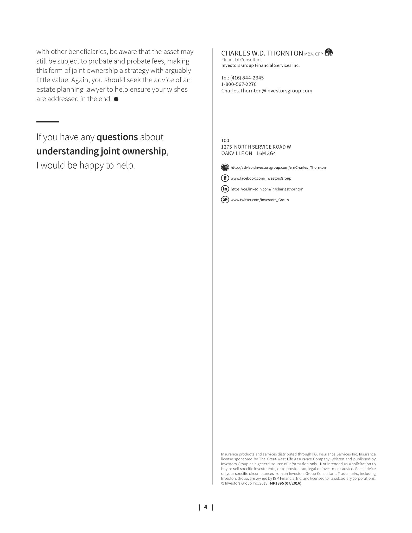 article about estate planning with children page 4.
