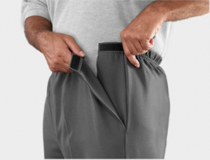 Silvert's men's velcro pants