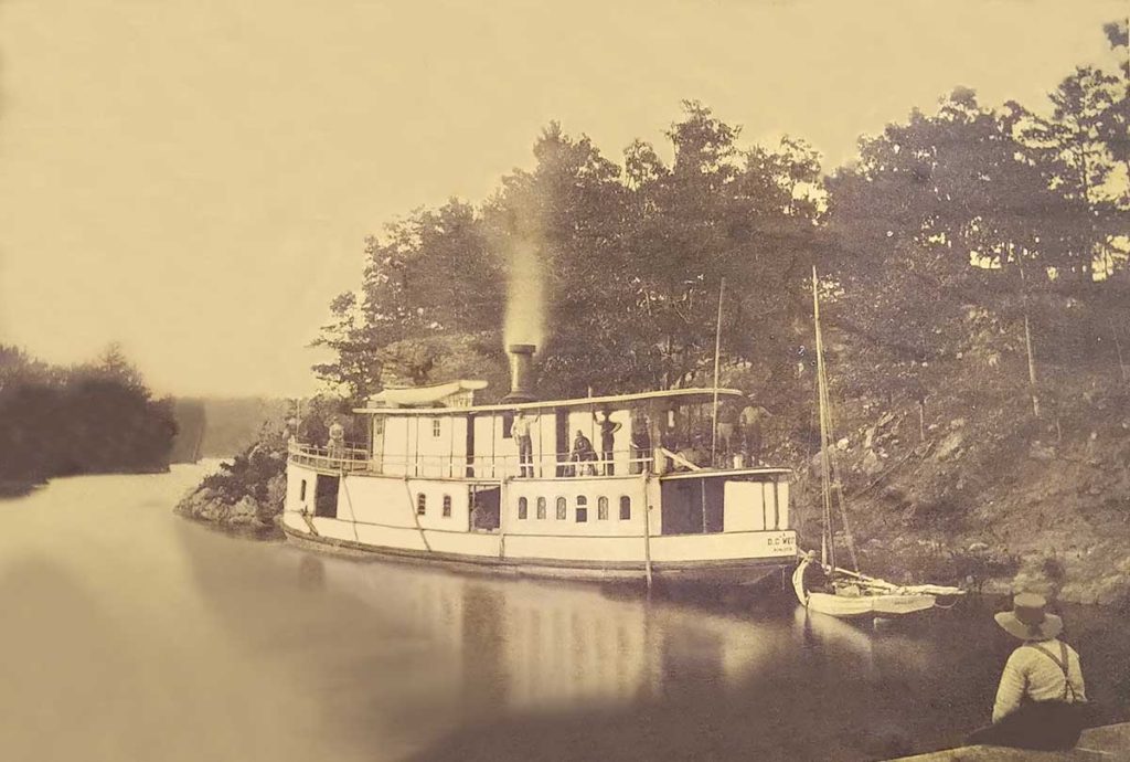 Descriptive Scanning boat photo restoration